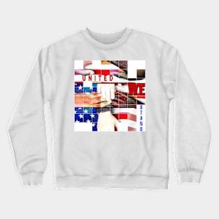 American Independence Day United We Stand Crewneck Sweatshirt